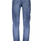 Elevated Classic Blue Jeans with Faded Effect