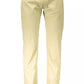 Chic Beige Cotton Blend Trousers
