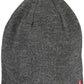 Chic Gray Logo Applique Cap