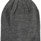 Chic Gray Logo Applique Cap