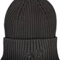 Chic Embroidered Logo Cap in Sleek Black