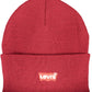 Embroidered Logo Cap in Vibrant Red