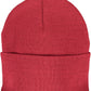 Embroidered Logo Cap in Vibrant Red