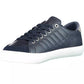 Sleek Blue Sneakers with Contrasting Accents