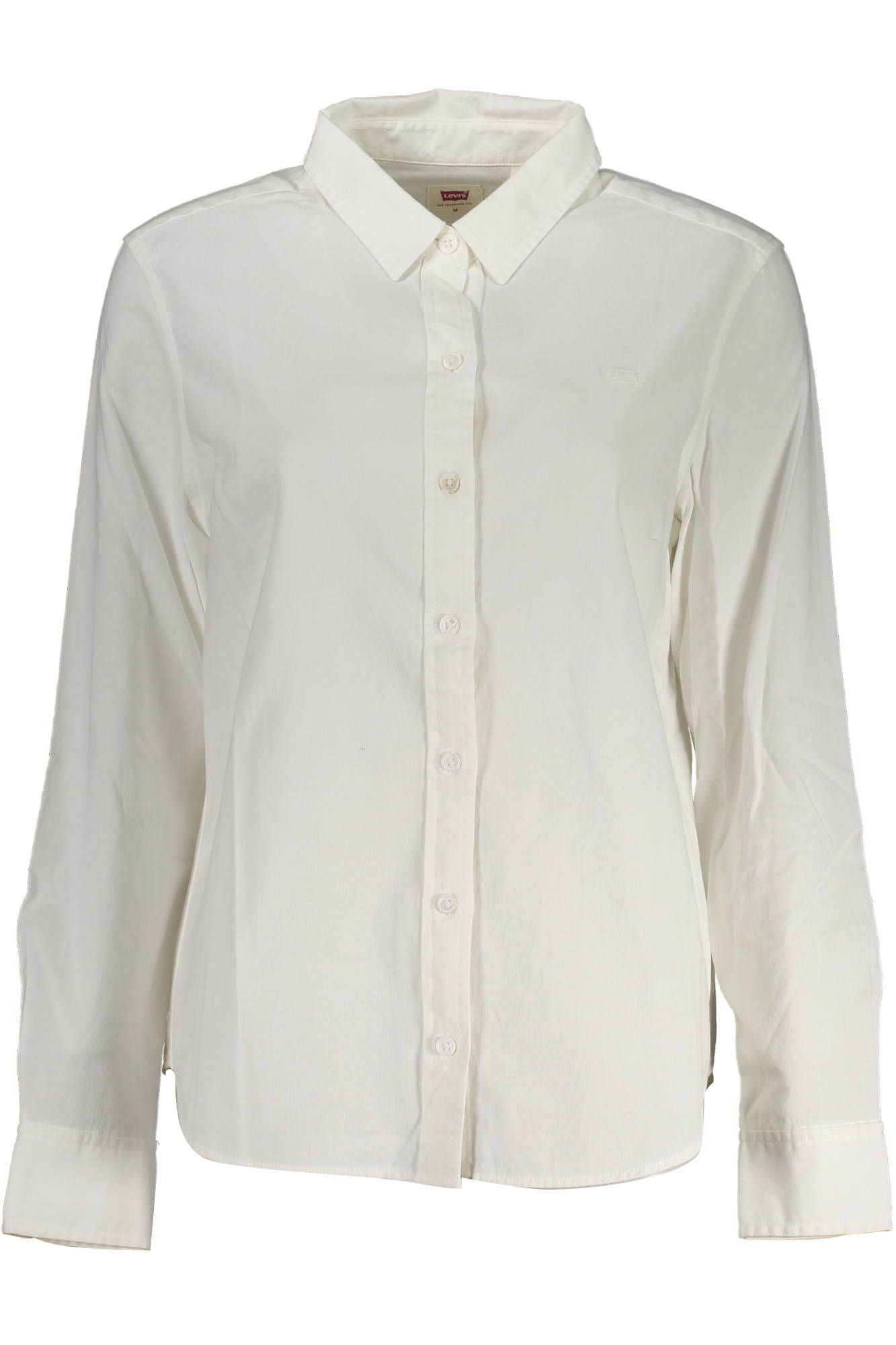 Elegant White Long Sleeve Cotton Shirt