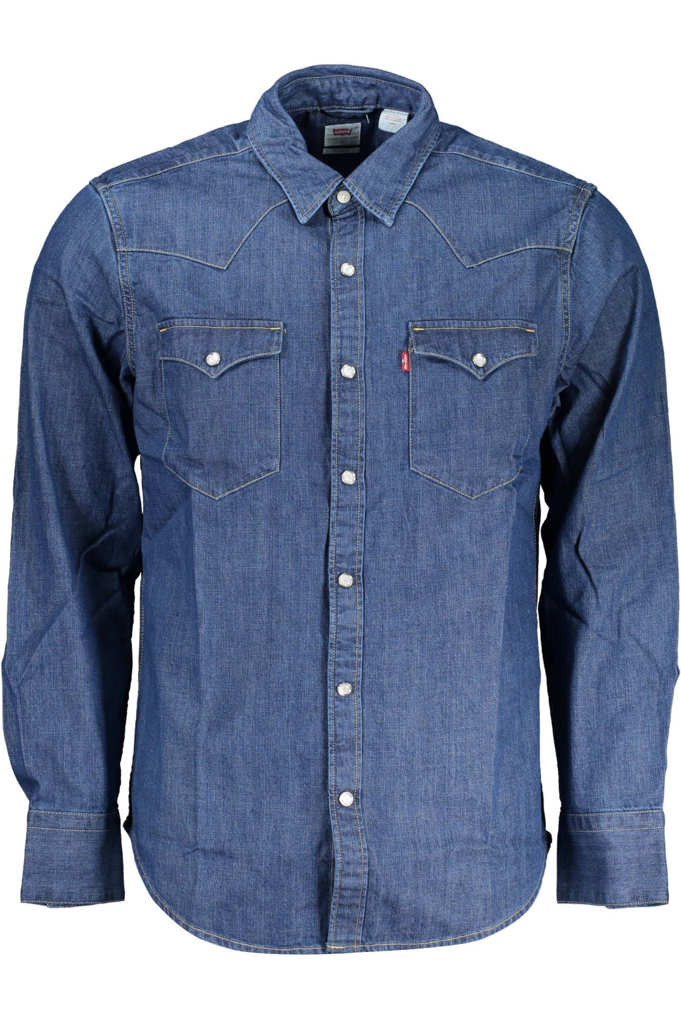 Classic Blue Denim Long Sleeve Shirt