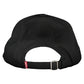 Chic Iridescent Visor Cap in Sleek Black