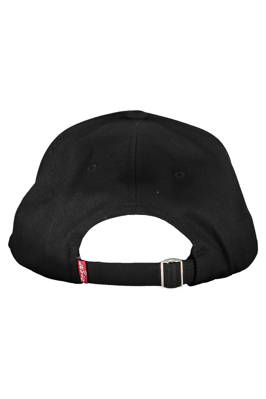 Chic Iridescent Visor Cap in Sleek Black