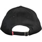 Classic Visored Black Cotton Hat
