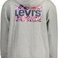Sleek Gray Hooded Zip Sweatshirt for Men