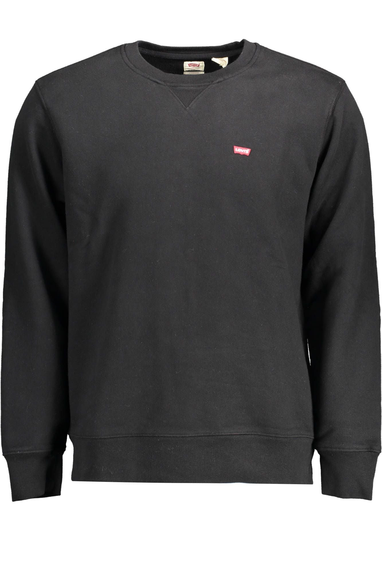 Classic Black Round Neck Sweatshirt