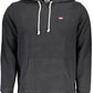Sleek Cotton Hoodie with Central Pocket