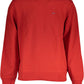 Crimson Crew Neck Logo Sweatshirt