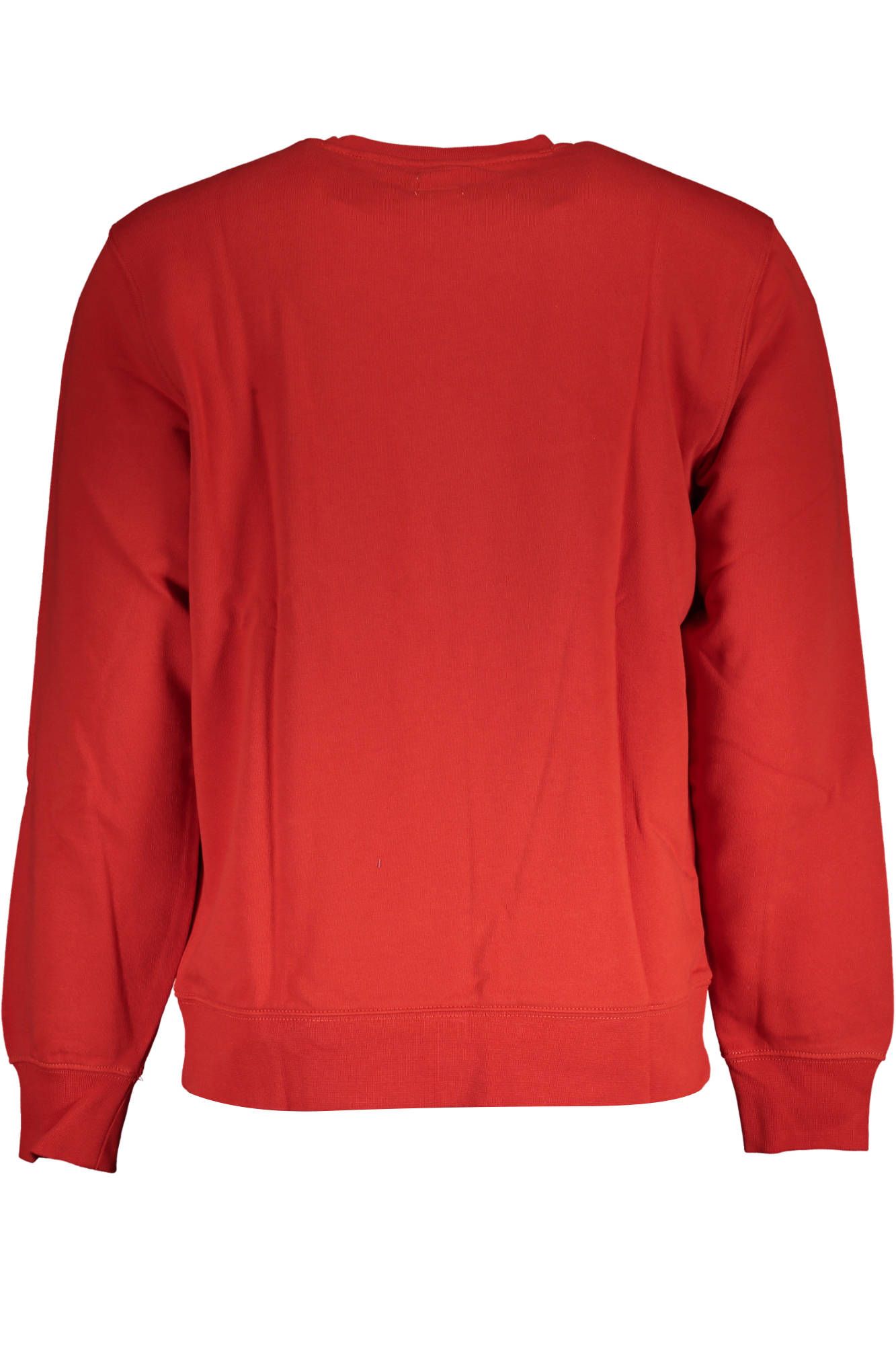 Crimson Crew Neck Logo Sweatshirt