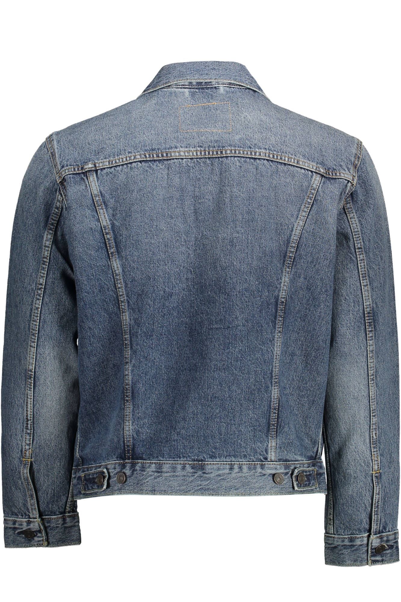 Vintage-Inspired Blue Denim Jacket