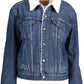 Chic Denim Fur-Lined Jacket