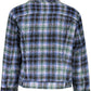 Chic Blue Long-Sleeved Casual Jacket