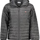 Sleek Hooded Casual Jacket in Jet Black