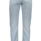 Chic Light Blue Cotton 502 Taper Jeans