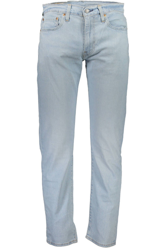 Chic Light Blue Cotton 502 Taper Jeans