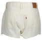 Chic White Denim Shorts with Classic Appeal
