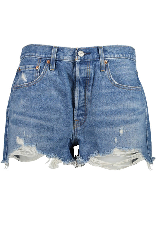 Chic 501 Denim Shorts with Vintage Flair