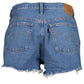 Chic 501 Denim Shorts with Vintage Flair