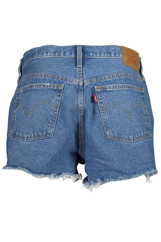 Chic 501 Denim Shorts with Vintage Flair