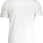 Chic White Slim-Fit Cotton Polo Shirt