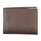 Elegant Leather Wallet with Logo Detail