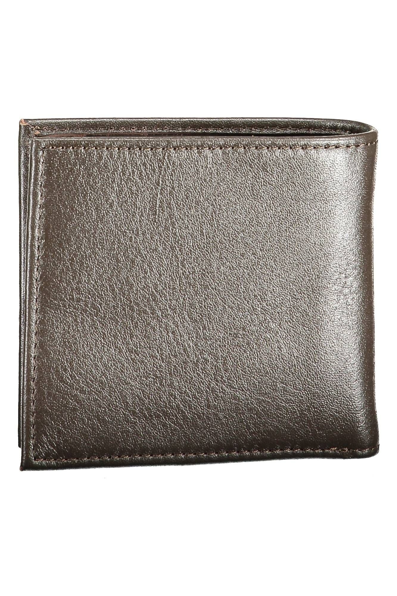 Elegant Leather Two-Compartment Wallet