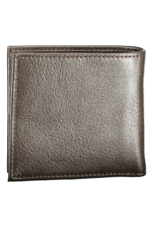 Elegant Leather Two-Compartment Wallet