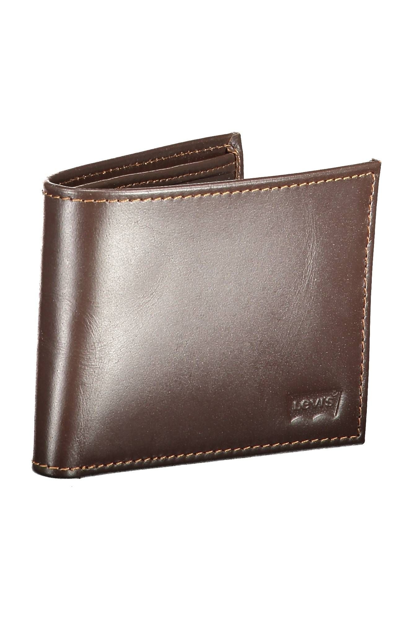 Elegant Brown Leather Men's Wallet