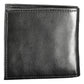 Sleek Black Leather Wallet with Coin Purse