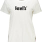 Elegant White Cotton Crew Neck Tee