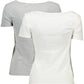 Chic Bi-Pack Round Neck Tees Duo
