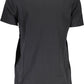 Chic Black Logo Tee for Everyday Elegance