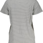 Sleek V-Neck Tee with Classic Logo