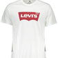 Crisp White Crew Neck Logo Tee