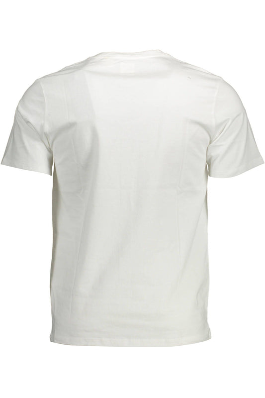 Classic V-Neck White Cotton Tee