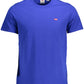Classic Blue Cotton Logo Tee
