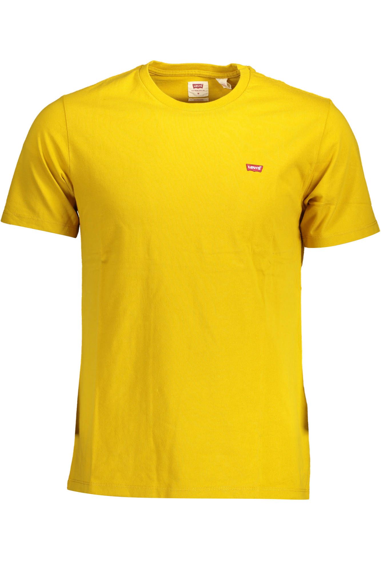 Sunshine Yellow Cotton Tee with Classic Logo