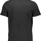 Classic Gray Cotton Tee with Logo
