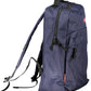 Chic Blue Urban Backpack with Embroidered Logo