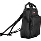 Sleek Black Eco-Friendly Mini Backpack