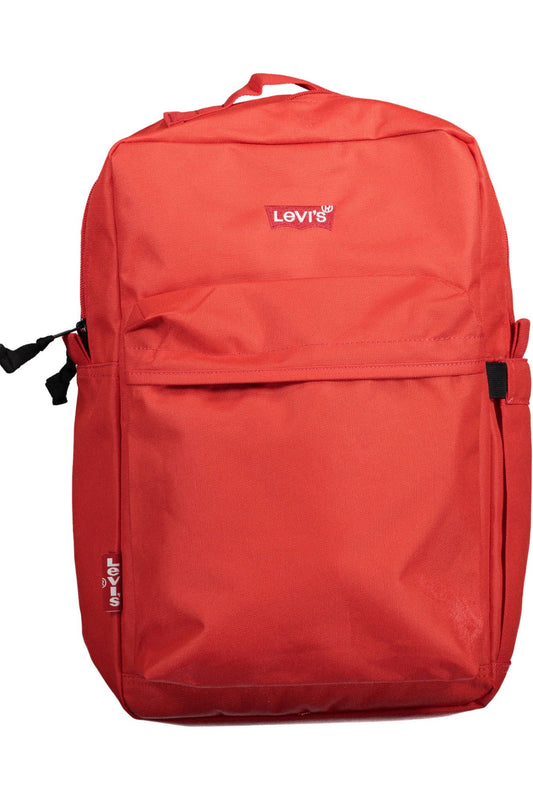 Urban Explorer Red Polyester Backpack