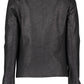 Chic Long Sleeve Jacket with Logo Detail