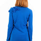 Embroidered V-Neck Long Sleeve Sweater