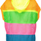 Chic Multicolor Hooded Sweater with Logo