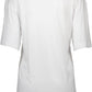 Chic White Logo Print Tee with Short Sleeves